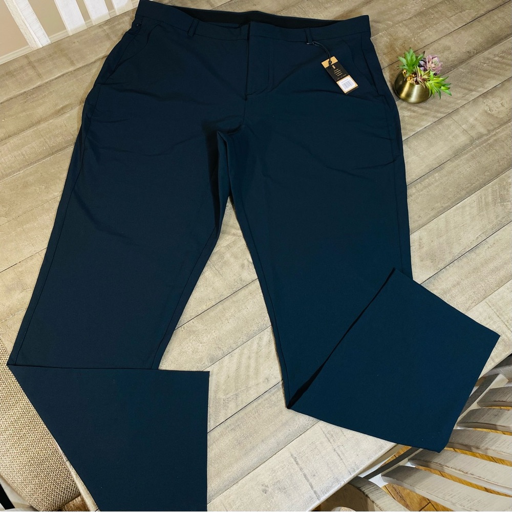NOBULL Performance Pants In A Dark Navy Blue Men's Size W40 L34 - Picture 5 of 9